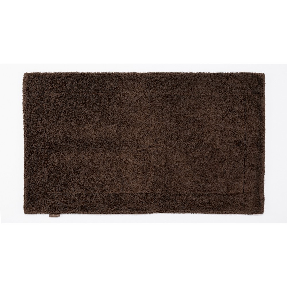 Double Bath Mat 795 by Designer Abyss & Habidecor in Mustang Brown